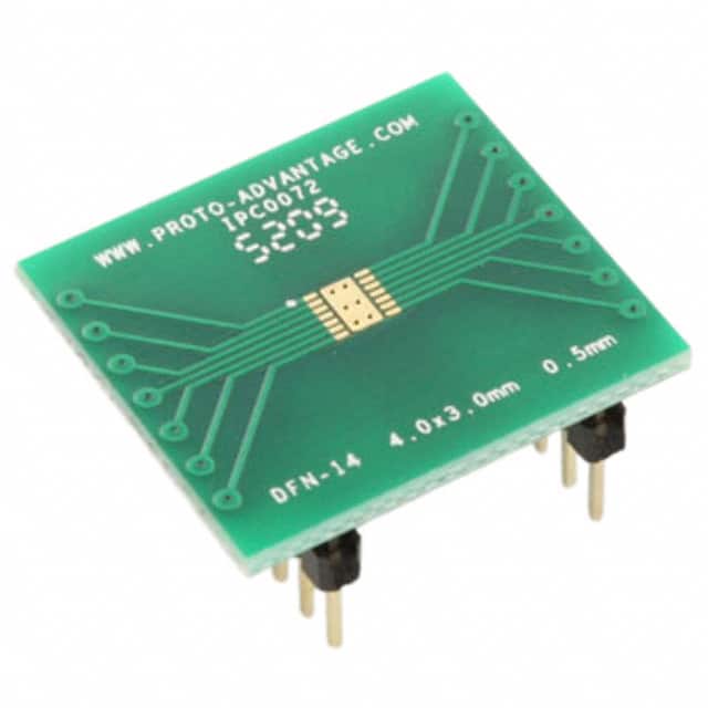 IPC0072 DFN-14 TO DIP-18 SMT ADAPTER
