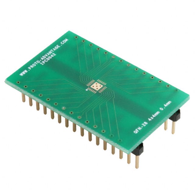 IPC0042 QFN-28 TO DIP-32 SMT ADAPTER
