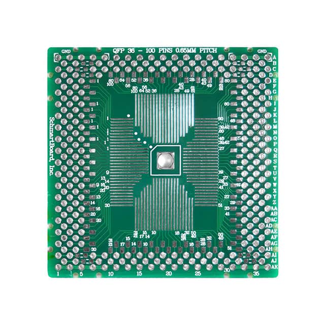 202-0010-02 QFP, 36-100 PINS 0.65MM PITCH, 2