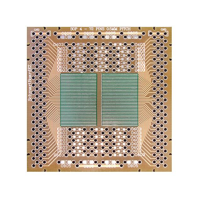 202-0007-01 SOP, 4 - 72 PINS 0.5MM PITCH, 2"