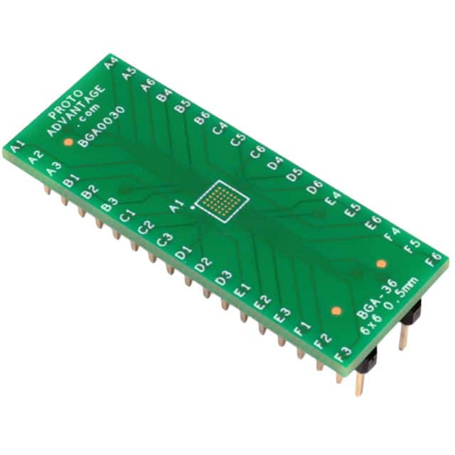 BGA0030 BGA-36 TO DIP-36 SMT ADAPTER (0.