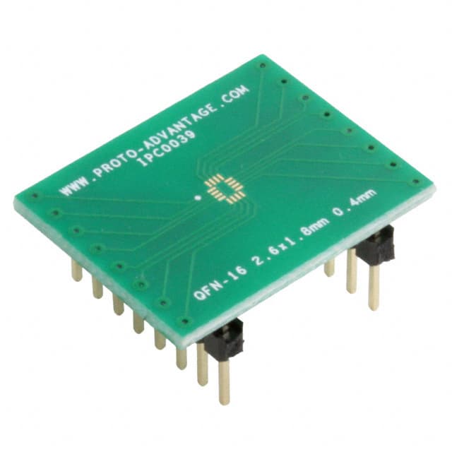 IPC0039 QFN-16 TO DIP-16 SMT ADAPTER