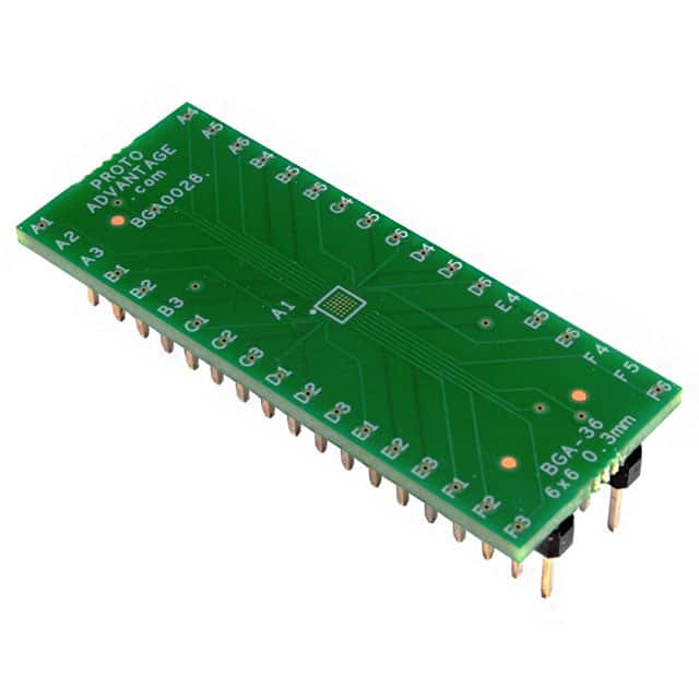 BGA0028 BGA-36 TO DIP-36 SMT ADAPTER