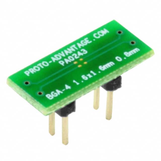 PA0243 BGA-4 TO DIP-4 SMT ADAPTER