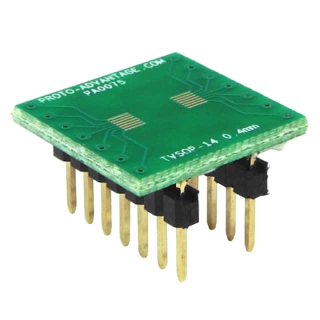 PA0075 TVSOP-14 TO DIP-14 SMT ADAPTER
