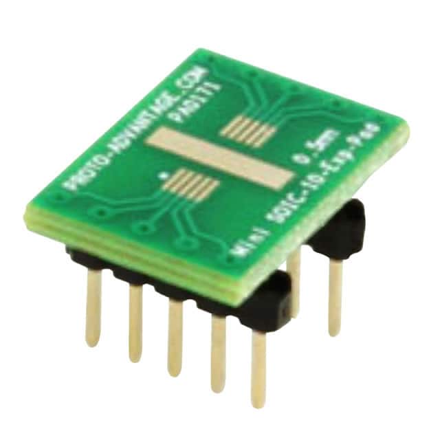 PA0171 MINI SOIC-10 EXP PAD TO DIP-10 S