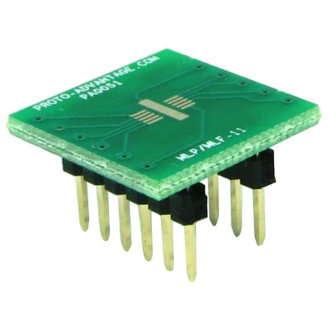 PA0051 MLP/MLF-11 TO DIP-12 SMT ADAPTER