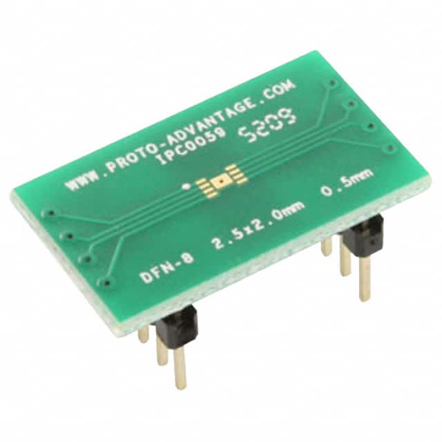 IPC0059 DFN-8 TO DIP-12 SMT ADAPTER