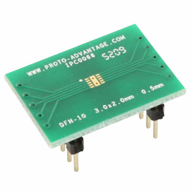 IPC0066 DFN-10 TO DIP-14 SMT ADAPTER
