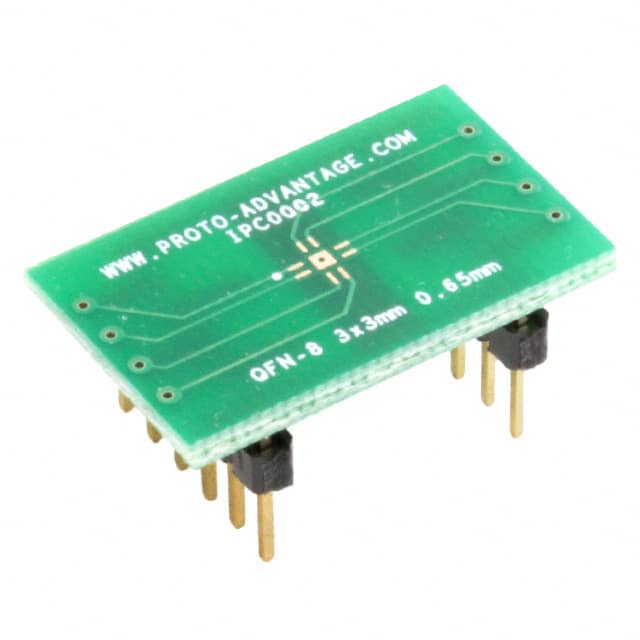 IPC0002 QFN-8 TO DIP-12 SMT ADAPTER