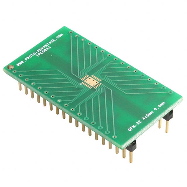 IPC0043 QFN-32 TO DIP-36 SMT ADAPTER
