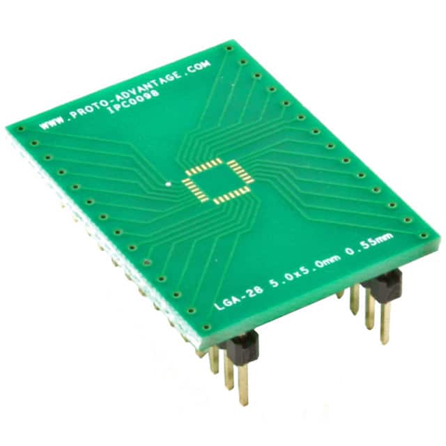 IPC0098 LGA-28 TO DIP-28 SMT ADAPTER