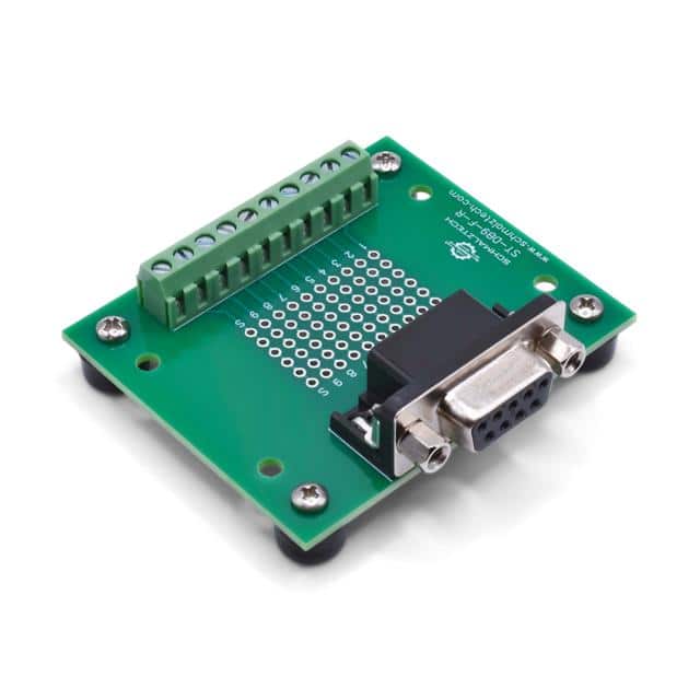 ST-DB9-F-R-FT DB9 Female Breakout Board