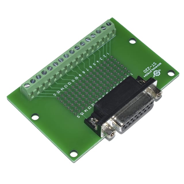 ST-220 DB15 FEMALE BREAKOUT BOARD