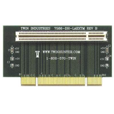 7586-DH-LAEXTM CARD EXTENDER LEFT DBL HGT 32BIT