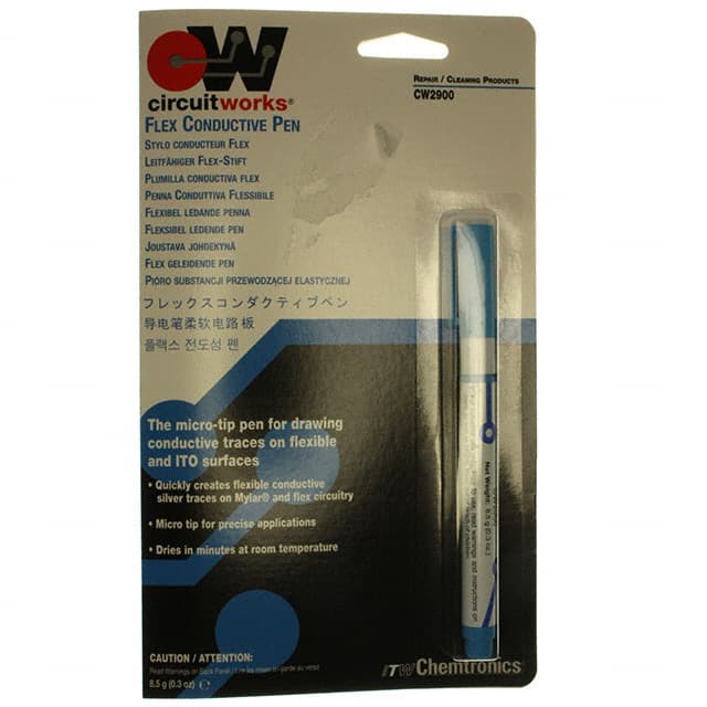 CW2900 COND ACRYLIC ADH PEN 8.5G SILVER