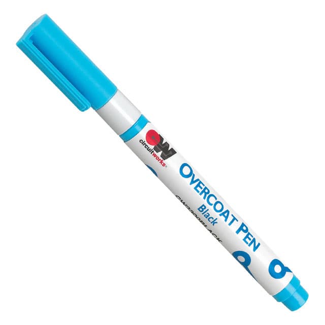 CW3300BLACK COAT ACRYLIC ADH PEN 4.9G BLACK