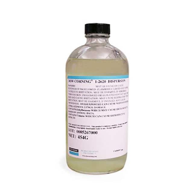 1-2620 DISPERSION 454G BOT RTV CONFORM COAT CLEAR YEL 454G