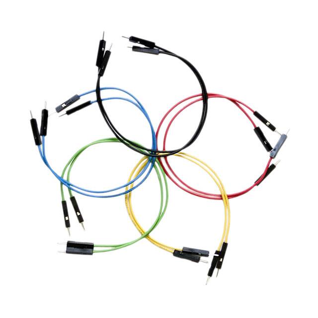 PRT-08431 JUMPER WIRE M/M 6" 10PCS