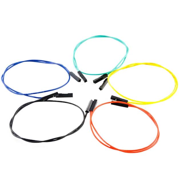 PRT-09389 JUMPER WIRE F/F 12" 10PCS