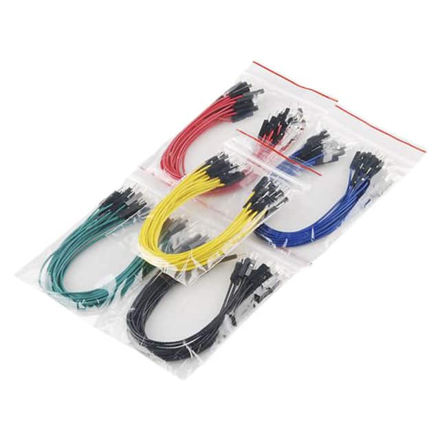 PRT-10897 JUMPER WIRE M/M 6" 100PCS