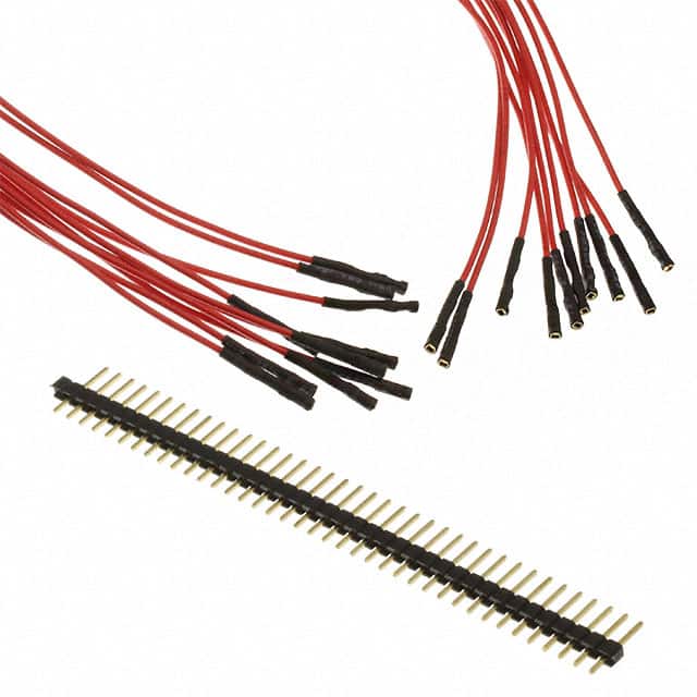 920-0143-01 10 PACK 12" RED FEMALE WITH 40 H