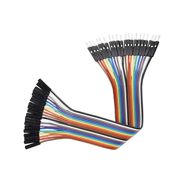 1954 JUMPER WIRE M TO F 6" 28AWG