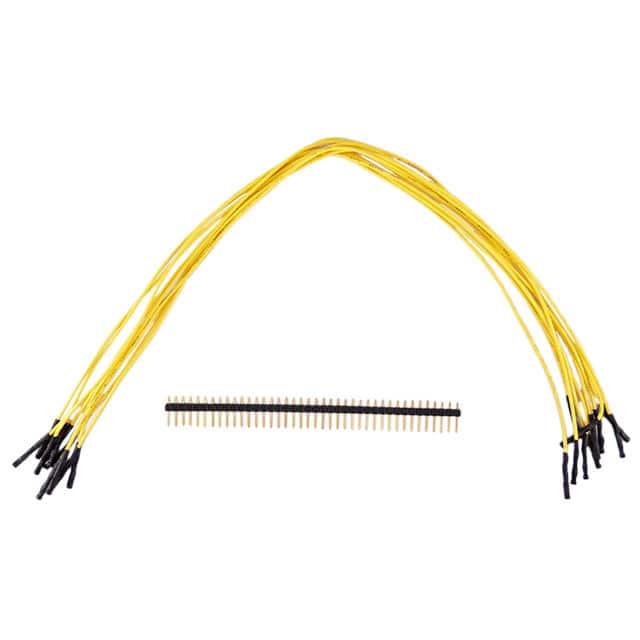 920-0141-01 10 PACK 12" YELLOW FEMALE WITH 4