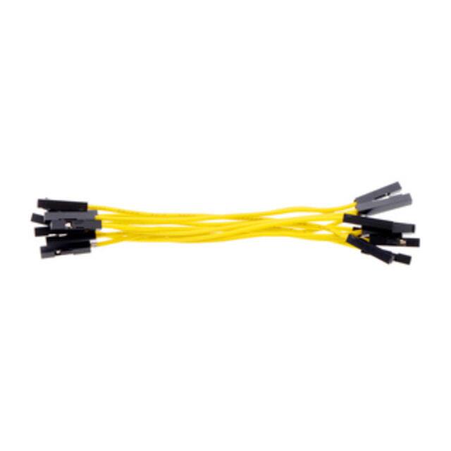 3304 JMPR WIRE 10-PACK F-F 3" YELLOW