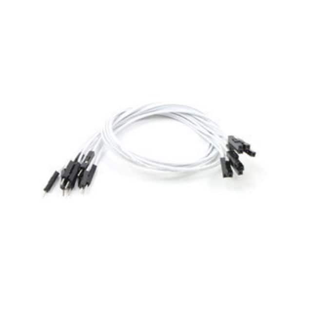 1759 JMPR WIRE 10-PACK M-F 12" WHITE