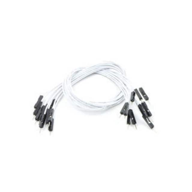 1769 JMPR WIRE 10-PACK M-M 12" WHITE