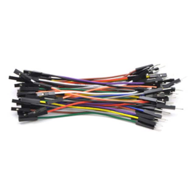 1707 JMPR WIRE 50PC 10CLR ASSTD MF 3"