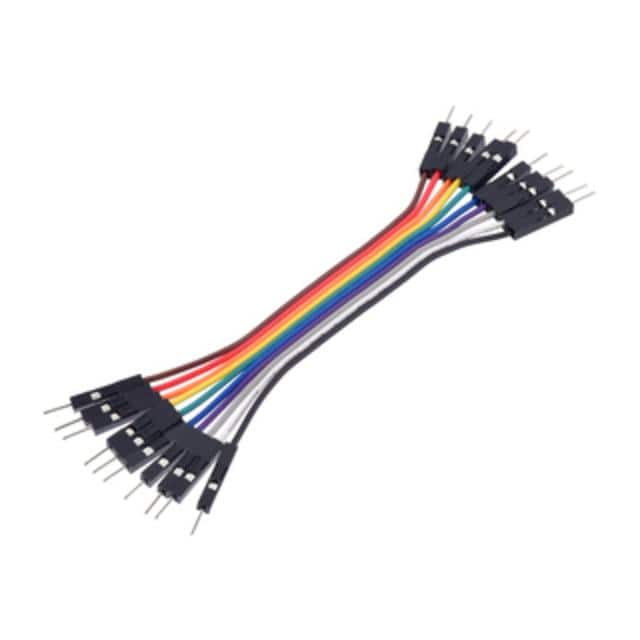 4562 JUMPER 10-WIRE RIBBON M-M 3"