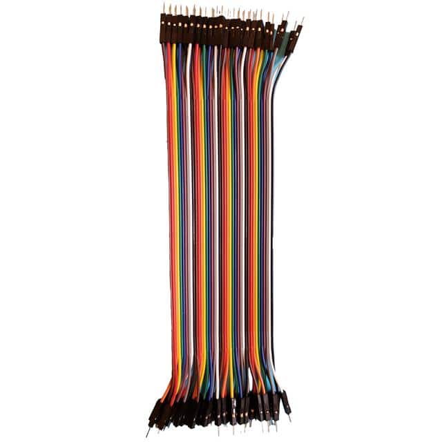 PART JUMPER WIRES M/M (40) MALE/MALE JUMPER WIRES