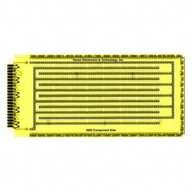 3682 PLUGBOARD CARD EDGE PTH