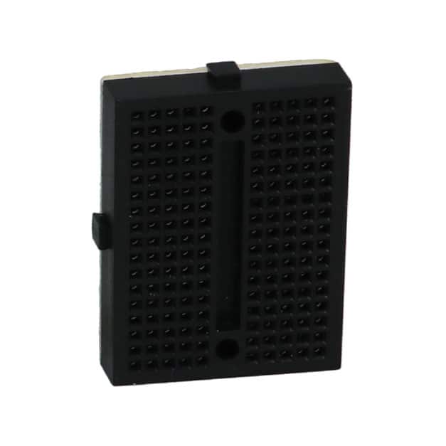 BB-32650-B BREADBRD DBL STRIP 70TIE-PTS BLK