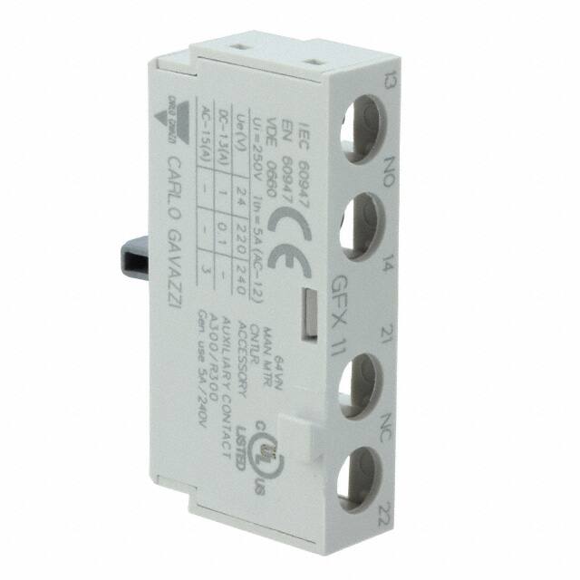 GFX11 CONTACTS AUX 1NO/1NC FRONT MNT