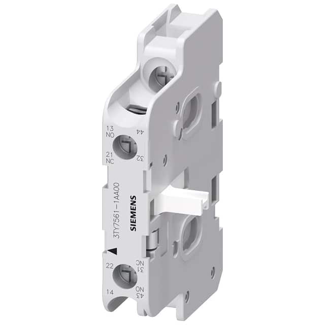 3TY7561-1AA00 AUX CONTACTOR BLK RT/LFT 1NO/1NC
