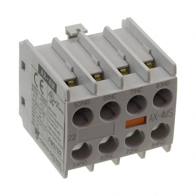AX-4MS-22 FRNT AUX 2NO2NC MINI SC