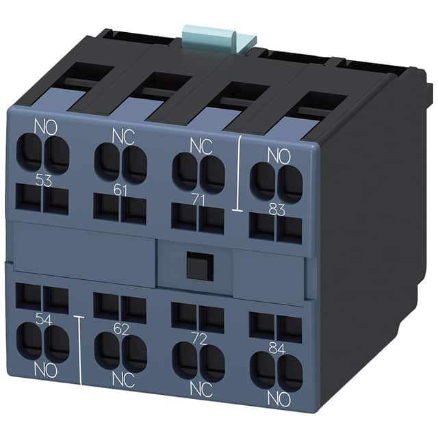 3RH1921-2XA22-0MA0 AUXILIARY CC.BLK,2NO+2NC, LOC.DI