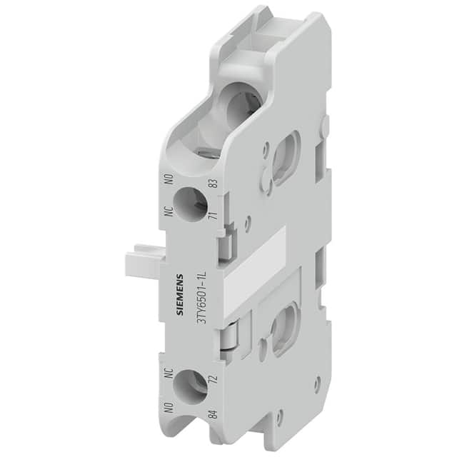 3TY6501-1L AUX CONTACTOR BLK 2ND RT 1NO/1NC