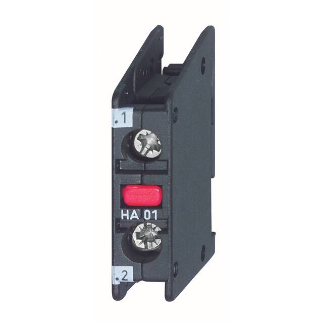 HA01 AUX 1N/C SNAP-ON 16A UL 600V