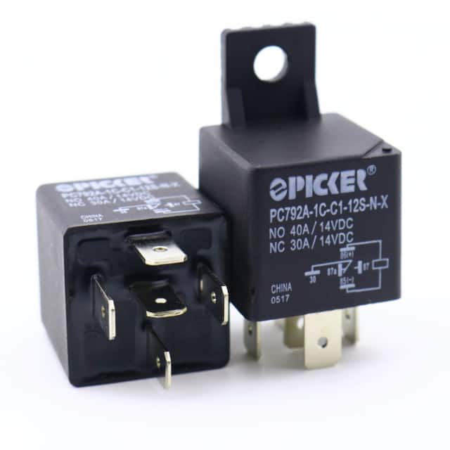 PC792A-1C-C1-12S-N-X RELAY AUTOMOTIVE SPDT 40A 12V