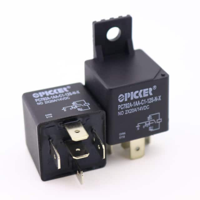 PC792A-1AA-C1-12S-N-X RELAY AUTOMOTIVE SPST 40A 12V