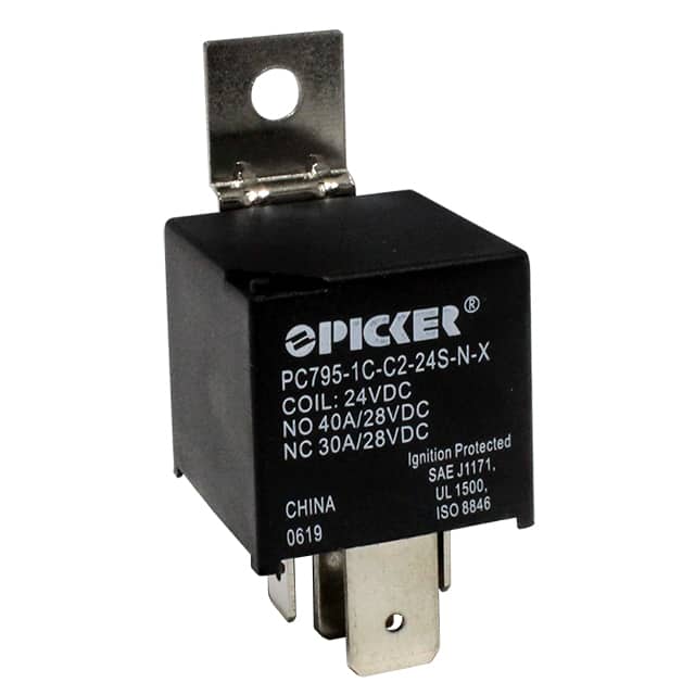 PC795-1C-C2-24S-N-X RELAY AUTOMOTIVE SPDT 40A 24V