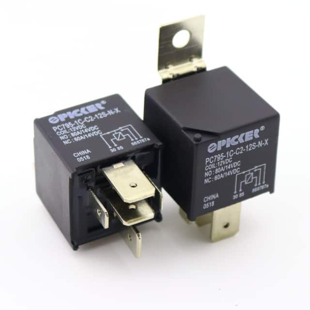 PC795-1C-C2-12S-N-X RELAY AUTOMOTIVE SPDT 80A 12V