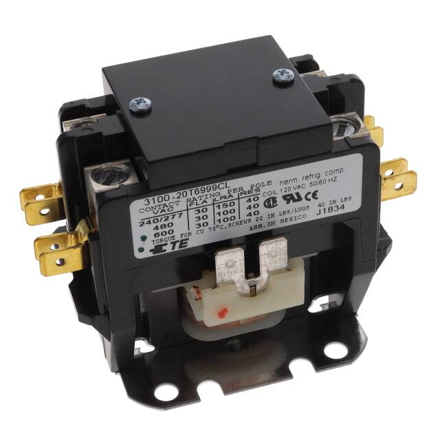3100-20T6999CL RELAY CONTACTOR DPST 30A 120V