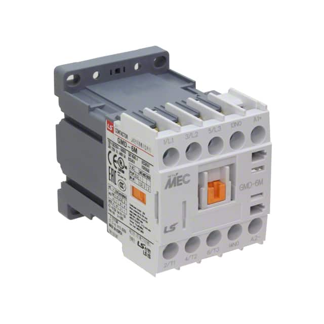 GMD-6M-10-DC24V MINI CONTACTOR6A380440V 3P1 NO 2