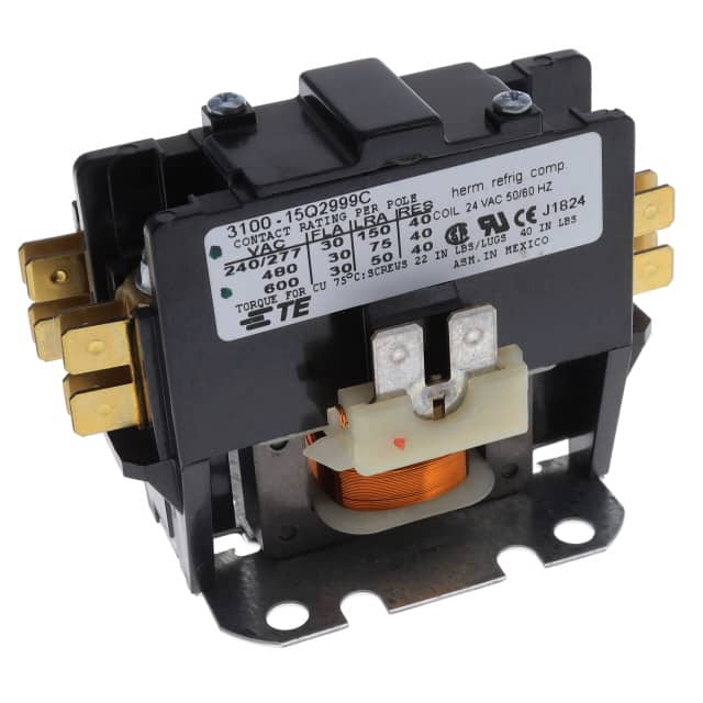 3100-15Q2999C RELAY CONTACTOR SPST 30A 24V