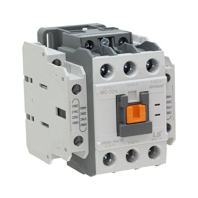 MC-50A-AC120V CONTACTOR 3P 50A 2 NO/2 NC 120VA